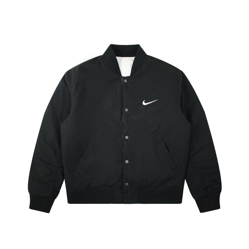 Jaqueta Bomber Nike x Stussy Dupla Face Preta - HYPER LIST