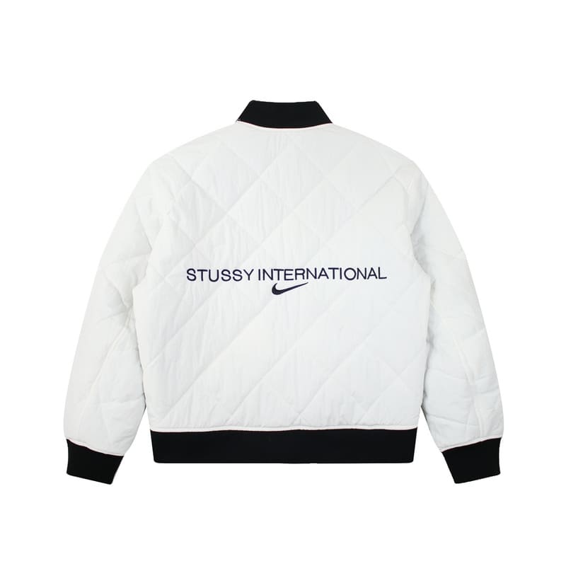 Jaqueta Bomber Nike x Stussy Dupla Face Preta - HYPER LIST