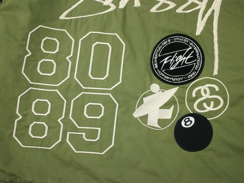 Jaqueta Bomber Nike x Stussy Dupla Face Verde - HYPER LIST