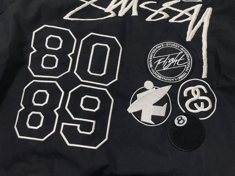 Jaqueta Bomber Nike x Stussy Dupla Face Preta - HYPER LIST