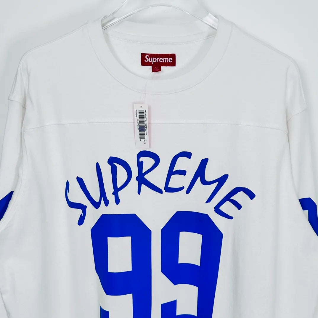 Camisa Supreme 99 L/S Football Branca - HYPER LIST
