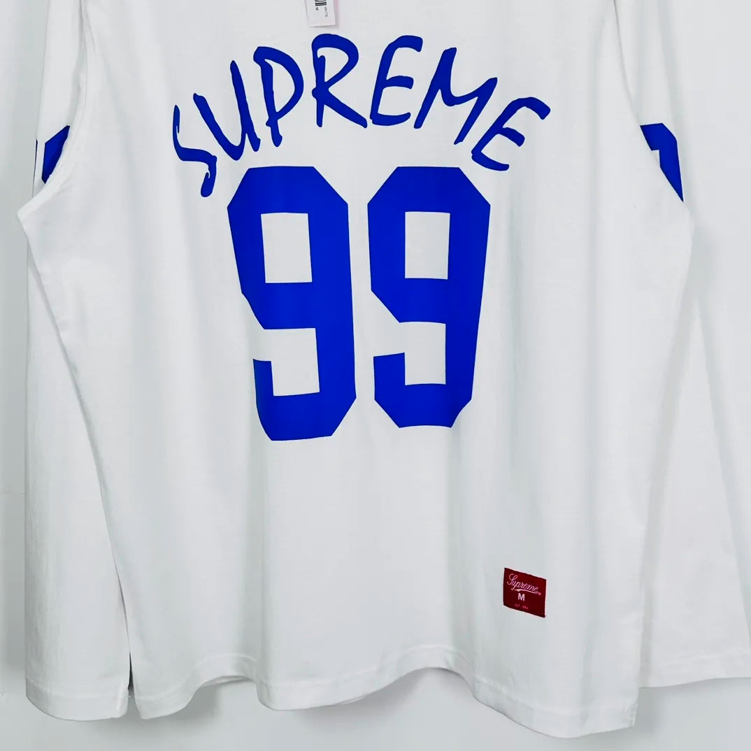 Camisa Supreme 99 L/S Football Branca - HYPER LIST