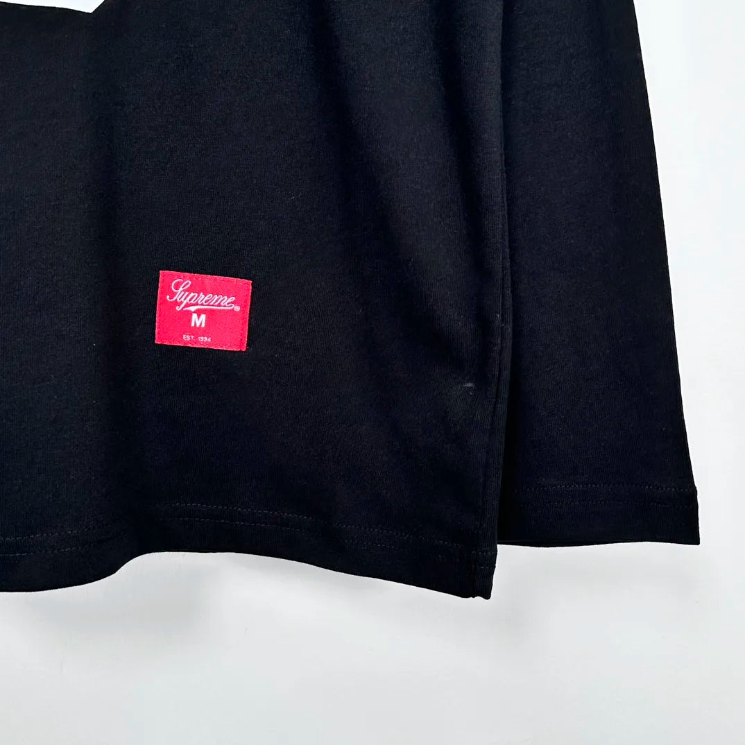 Camisa Supreme 99 L/S Football Preto - HYPER LIST