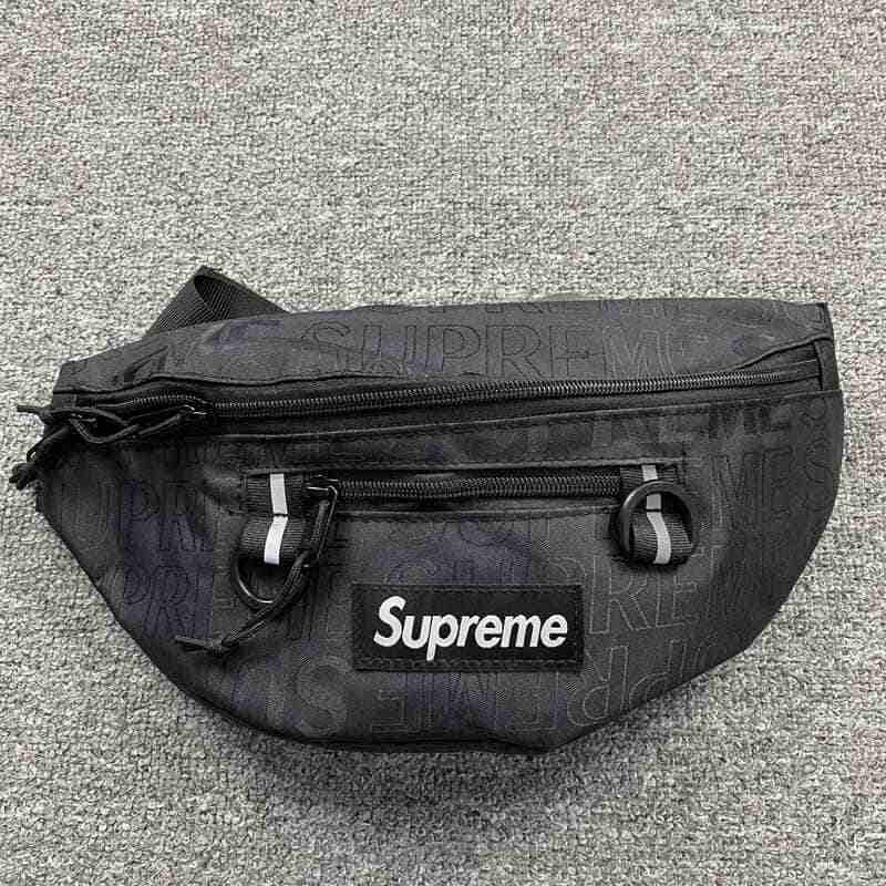 Supreme Waist Bag Black (SS19) - HYPER LIST