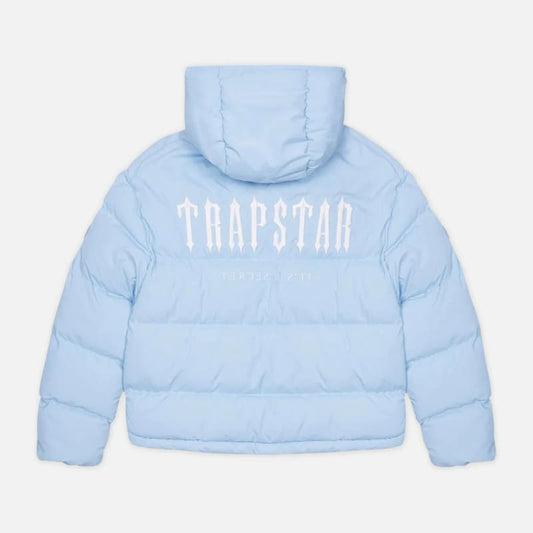 Jaqueta Puffer Trapstar Decoded 2.0 Ice Blue - HYPER LIST