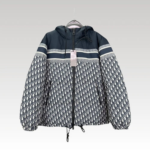 Jacket Christian Dior Monogram Hooded Puffer DO066