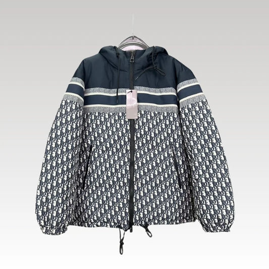 Jacket Christian Dior Monogram Hooded Puffer DO066
