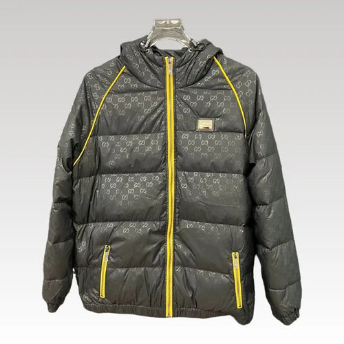 Jacket Puffer Gucci GG Monogram Hooded GC111