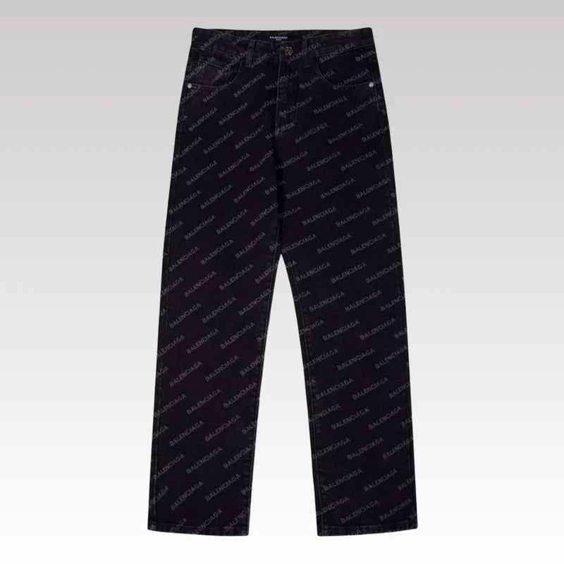 Jeans Balenciaga Monogram Black BL026