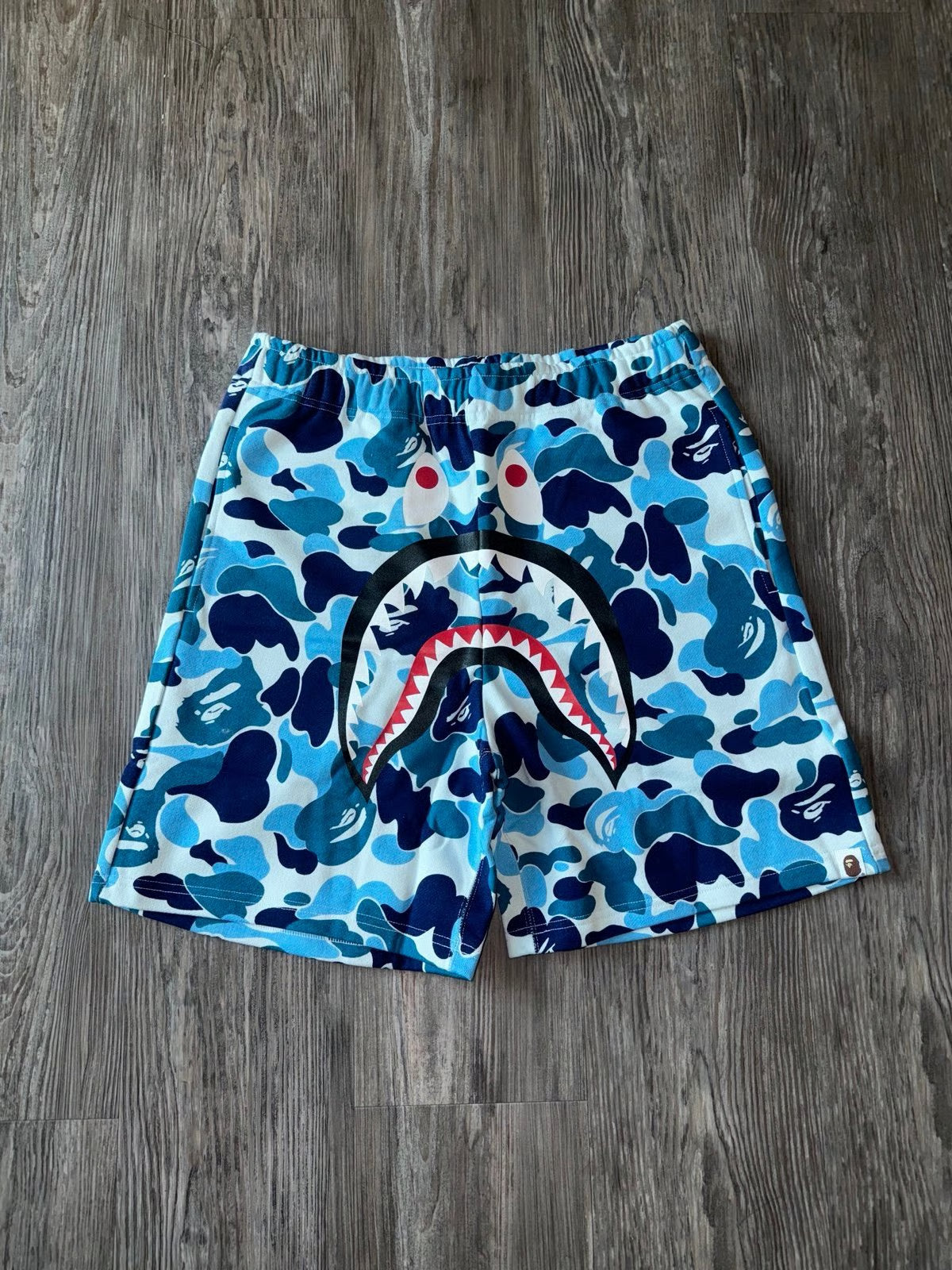 Shorts BAPE Shark Blue