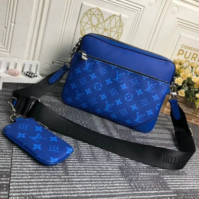 Louis Vuitton Bag Trio Messenger Cobalt Blue - HYPER LIST