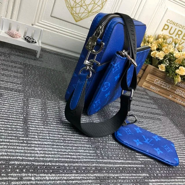 Louis Vuitton Bag Trio Messenger Cobalt Blue - HYPER LIST