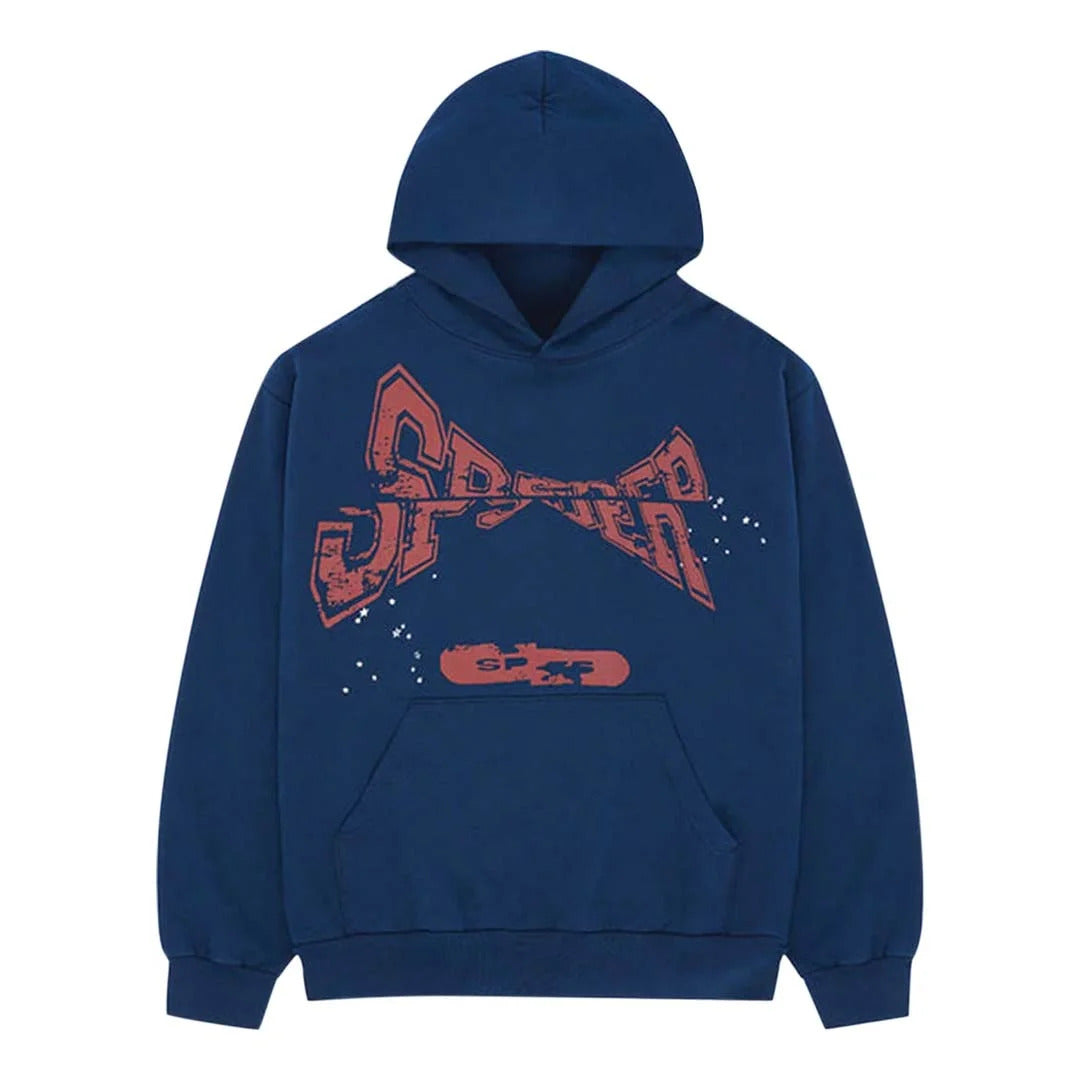 Moletom Sp5der Adult Sweatshirt Navy - HYPER LIST