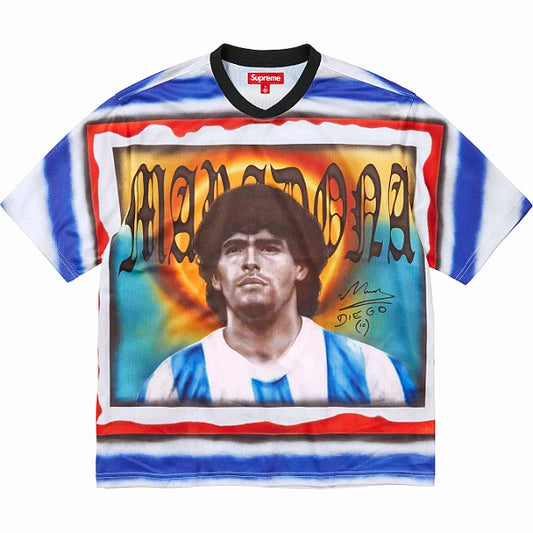 Camiseta Supreme Maradona Soccer - HYPER LIST