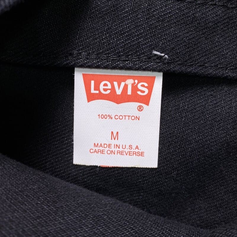Jaqueta Denim Tears x Levi's Black - HYPER LIST