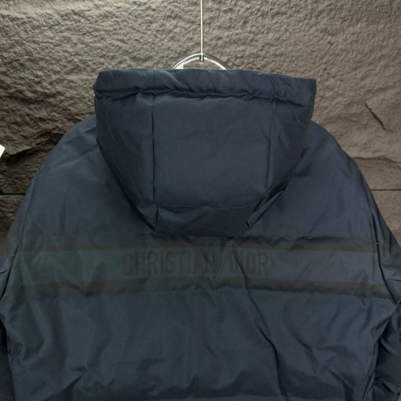 Jacket Christian Dior Monogram Hooded Puffer DO066