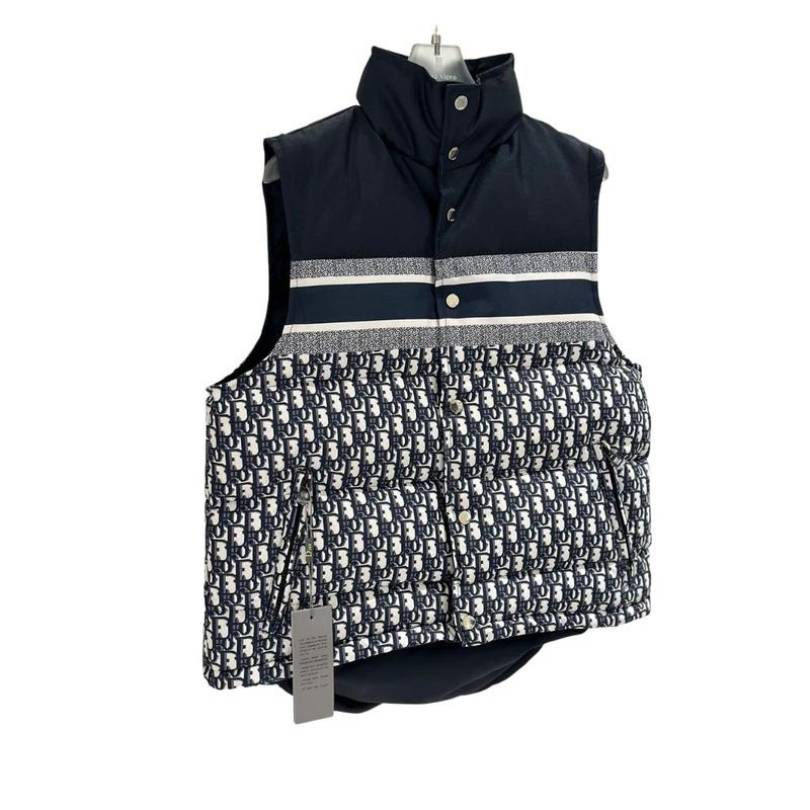Dior Logo Puffer Vest DO041