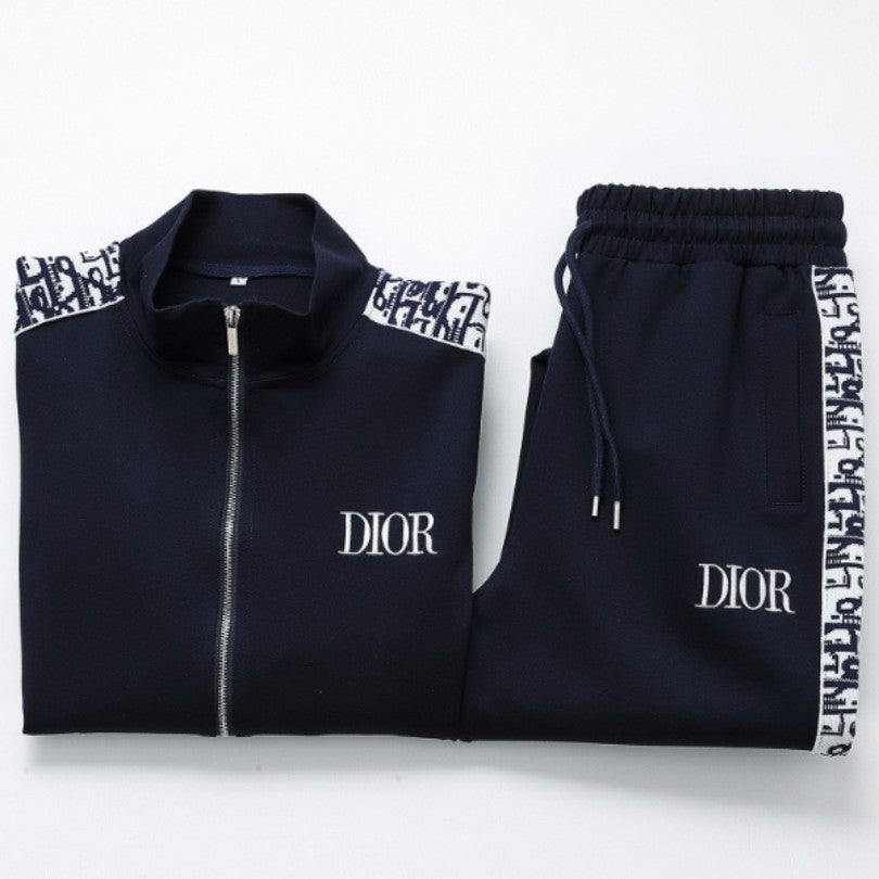 Set Dior Monogram Track Jacket and Pants DO069