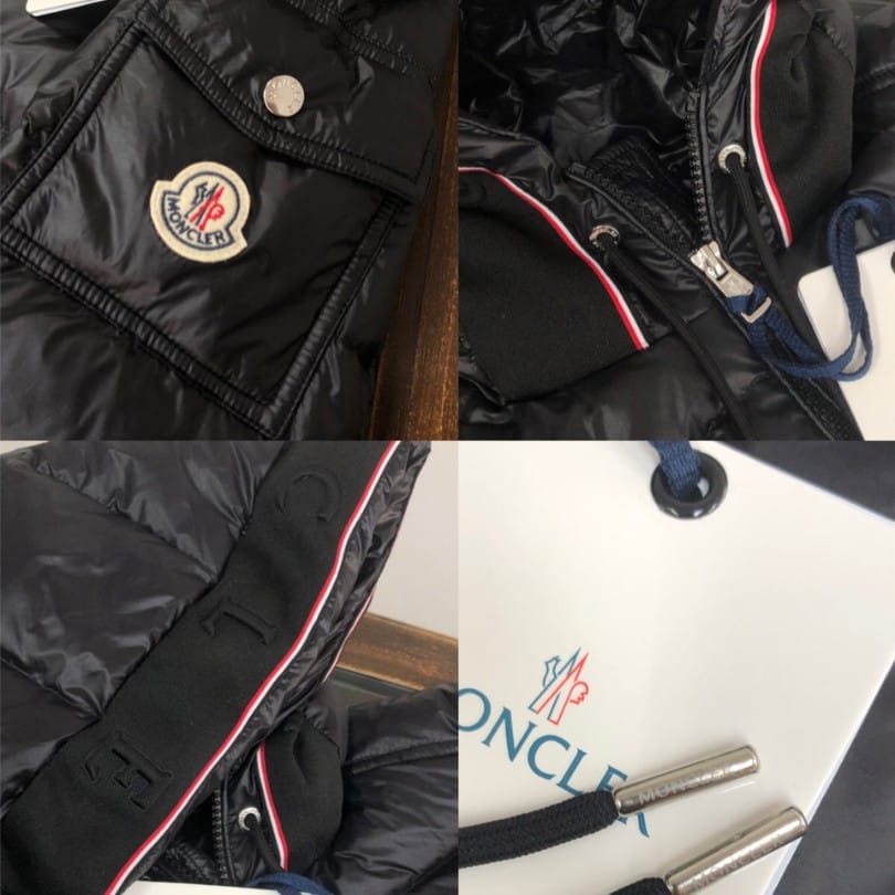 Jacket Puffer Moncler Jacket with Hood MCL027