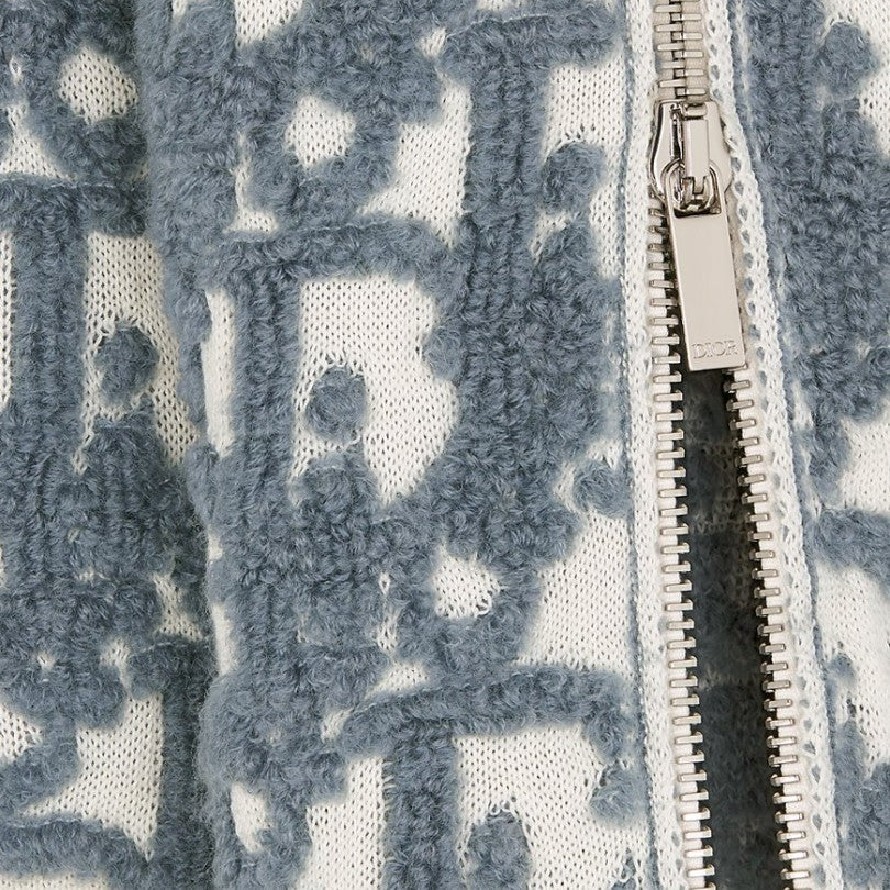 Sweater Dior Monogram Blue Textured DO011