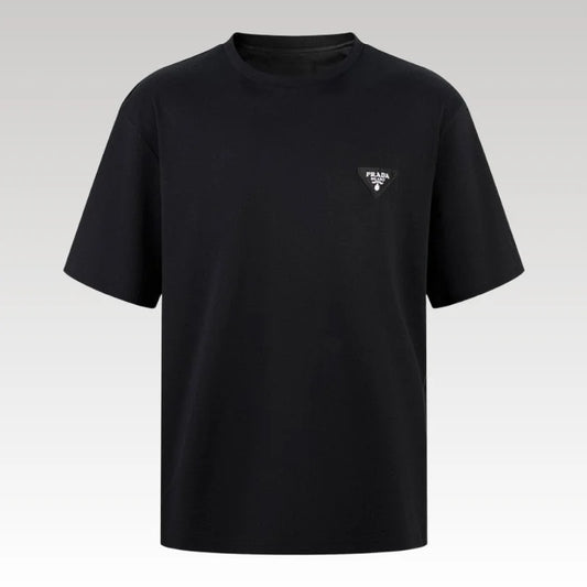 T-shirt Prada Crest Logo Black PD018