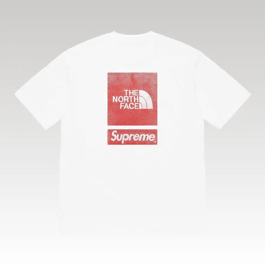 T-shirt Supreme x The North Face White