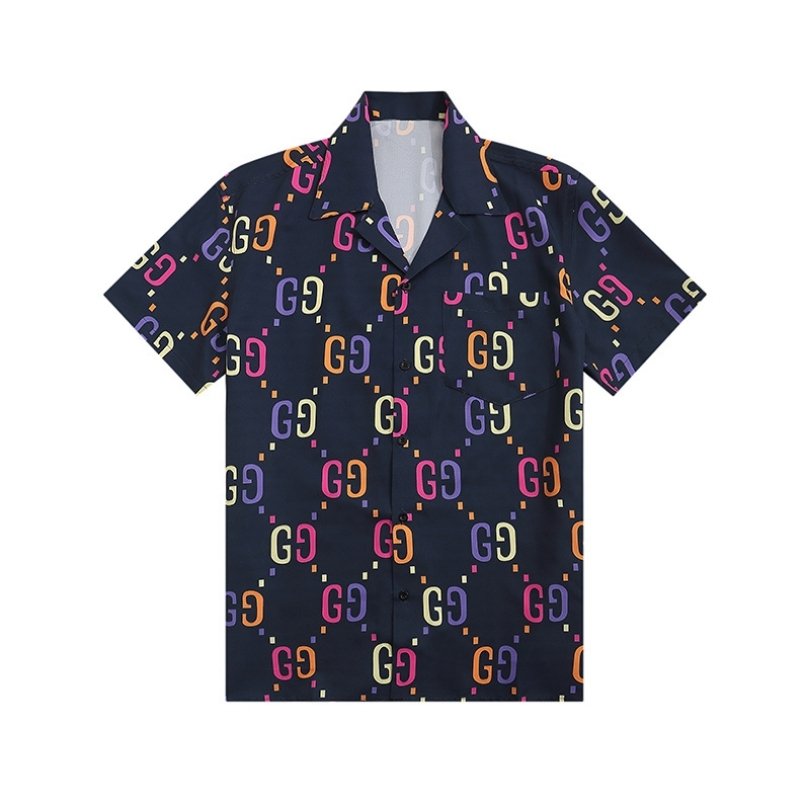 Set Gucci GG Multicolor Shirt and Shorts GC027
