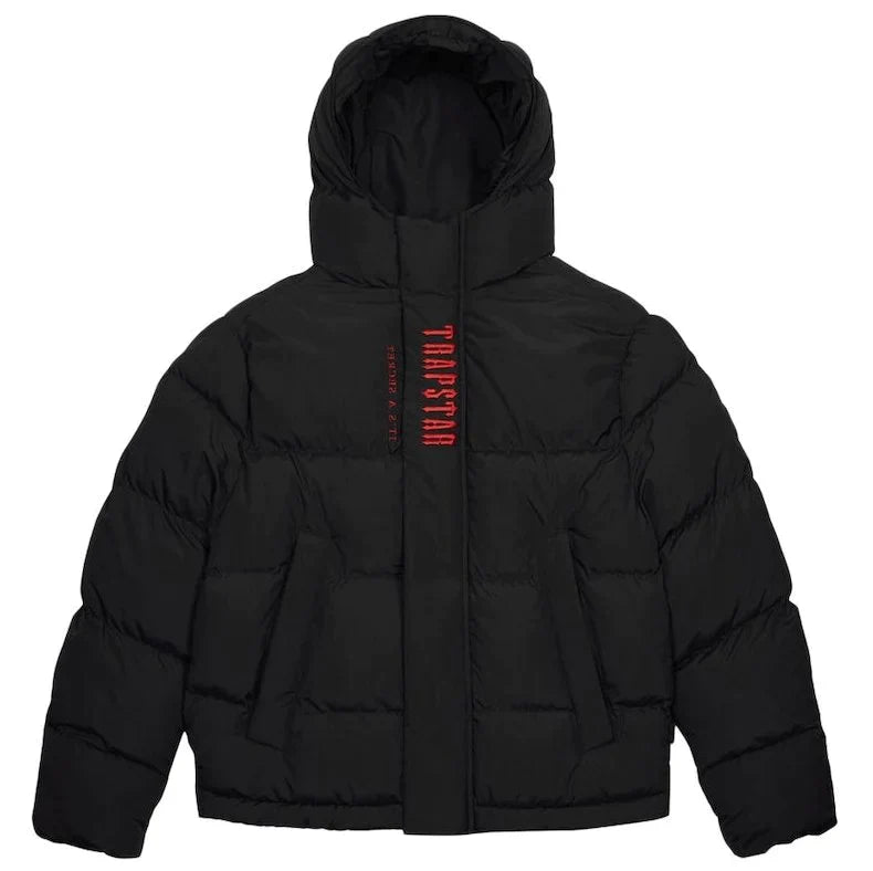 Jaqueta Trapstar Decoded Hooded Puffer 2.0 Infrared Edition - HYPER LIST