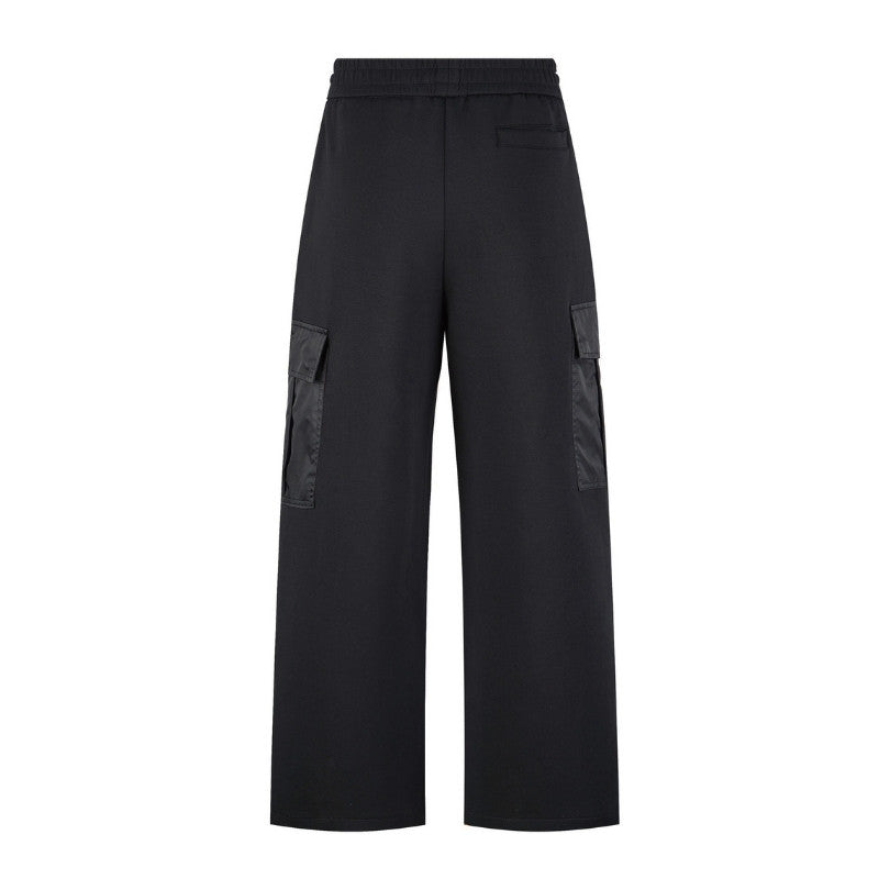Pants Cargo Prada Black Nylon PD049