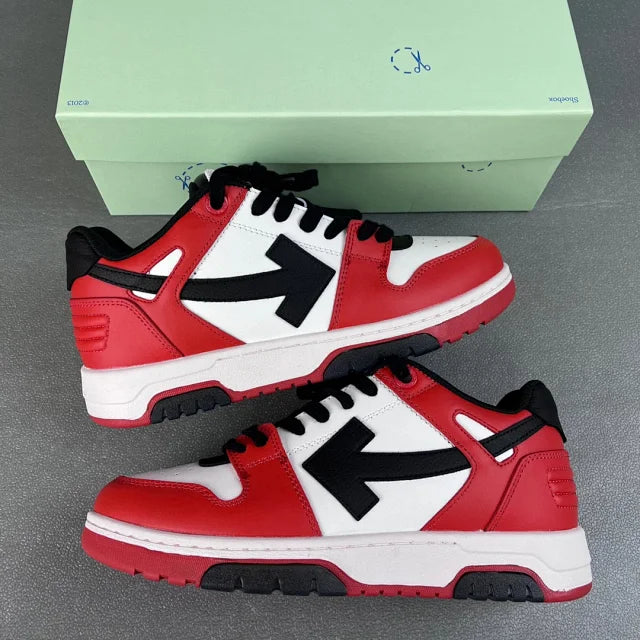 Off-White Out Of Office "OOO" Black White Red - HYPER LIST