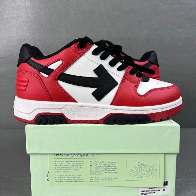 Off-White Out Of Office "OOO" Black White Red - HYPER LIST