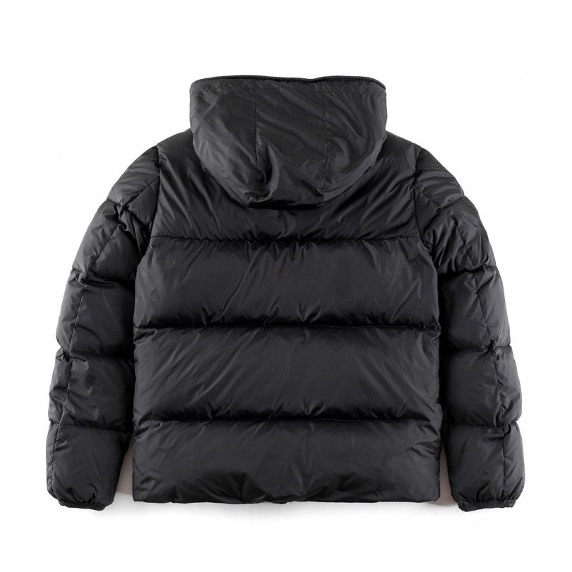 Jacket Puffer Moncler Hooded Black MCL017
