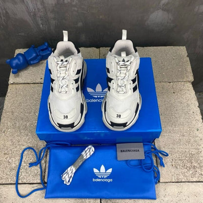 Adidas x Balenciaga Triple S White Black - HYPER LIST
