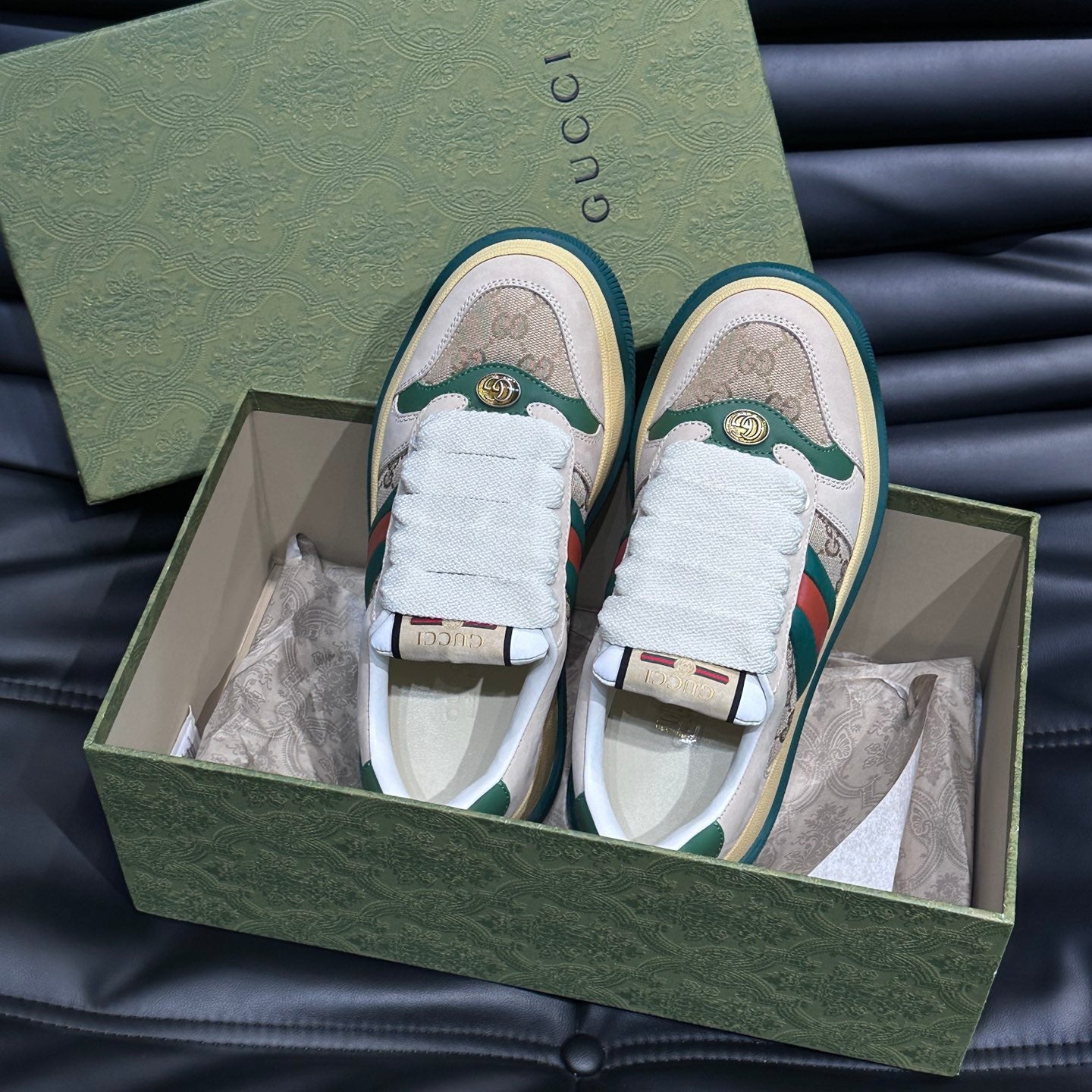 Gucci Screener 70TH Green
