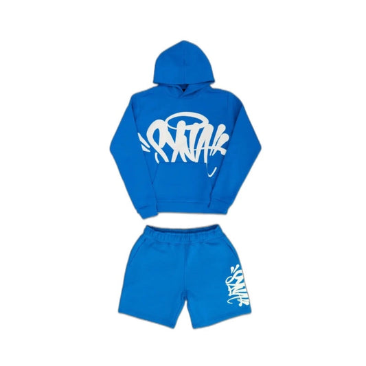 Conjunto Team Syna Hood Twinset Blue - HYPER LIST