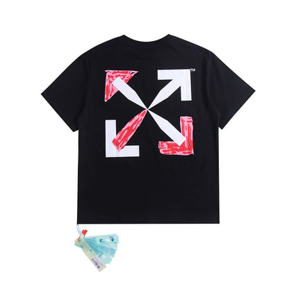 Camiseta Off-White Black Pink Spray - HYPER LIST