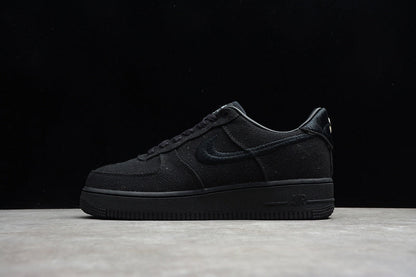Stussy x Nike Air Force 1 Triple Black - HYPER LIST