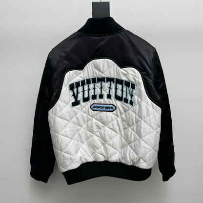 Jaqueta Bomber Louis Vuitton Bicolor Satin - HYPER LIST