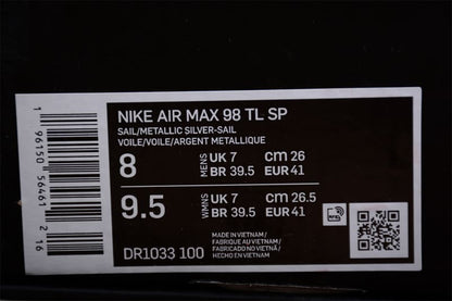 Nike Air Max 98 TL Supreme White - HYPER LIST