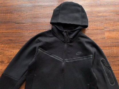 Jaqueta Nike Tech Fleece Preta - HYPER LIST