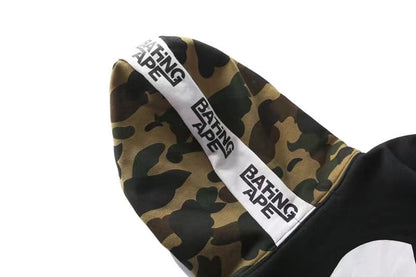 Pronta Entrega - Moletom BAPE Bmx Mask Full Zip Hoodie