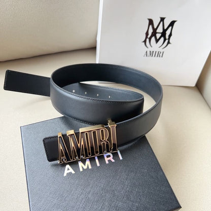 Cinto Amiri Black/Gold - HYPER LIST