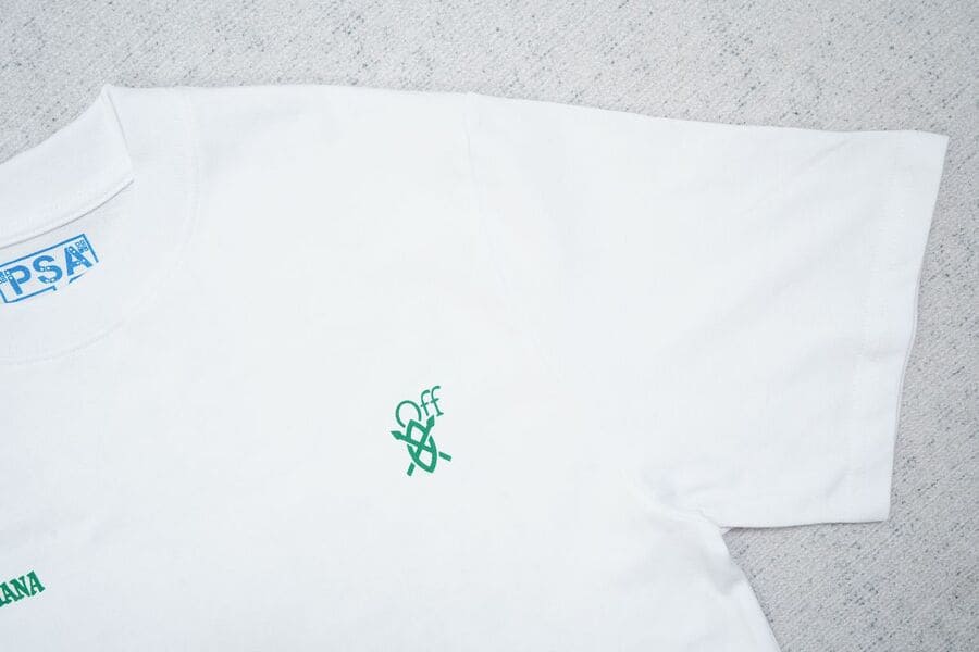 Camiseta Off-White x Daily Paper x Surf Ghana White - HYPER LIST