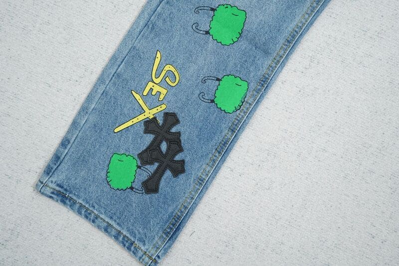 Calça Jeans Chrome Hearts Sex - HYPER LIST