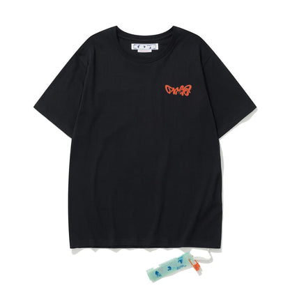 Camiseta Off-White Cross Graffiti Black - HYPER LIST