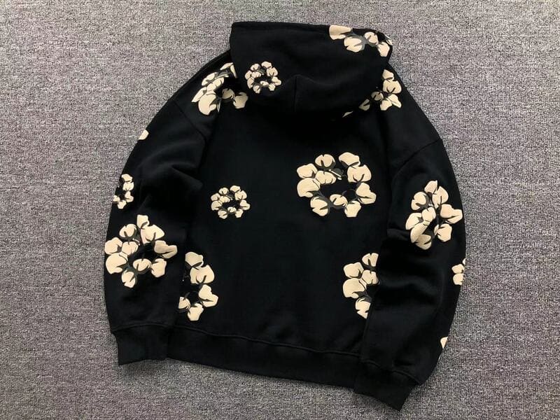 Moletom Denim Tears x CPFM Wreath Black - HYPER LIST