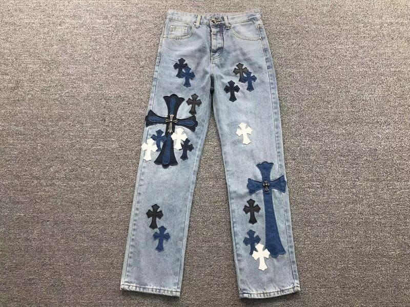 Calça Chrome Hearts Jeans Cross - HYPER LIST