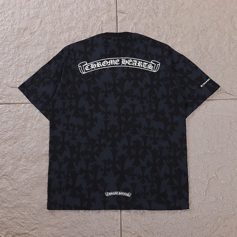 Camiseta Chrome Hearts Black Cross - HYPER LIST