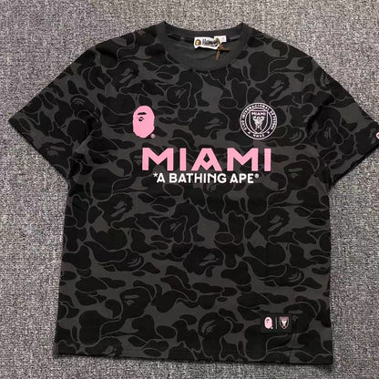 Bape Black Jersey Short Set - HYPER LIST