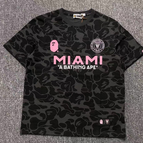 Bape Black Jersey Short Set - HYPER LIST